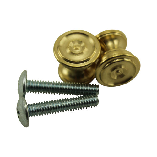 Fancy Brass Piano Desk Knobs - One Pair Schaff Piano Supply Howard Piano Industries