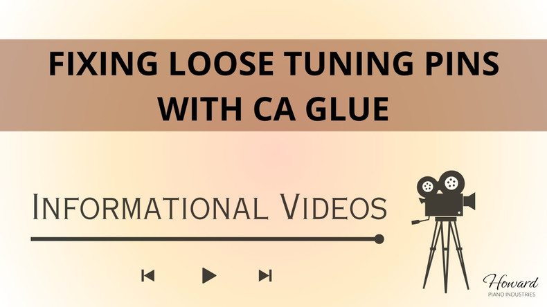 Fixing a Loose Tuning Pin with CA Glue