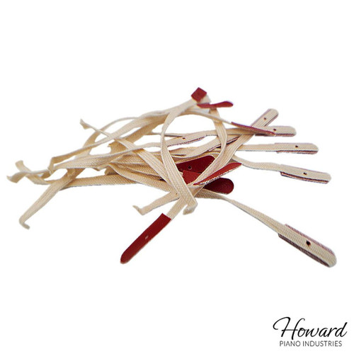 Piano Bridle Straps - Standard Style - Set of 90