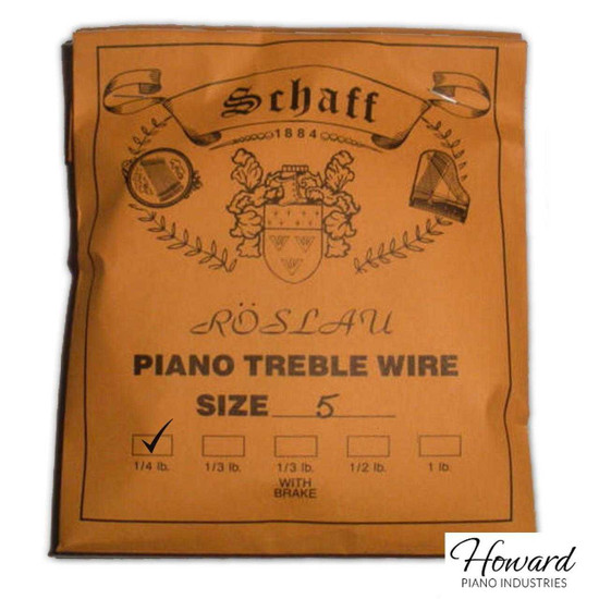 Roslau Music Wire (Sizes 0-4) - 1/4 lb Coils